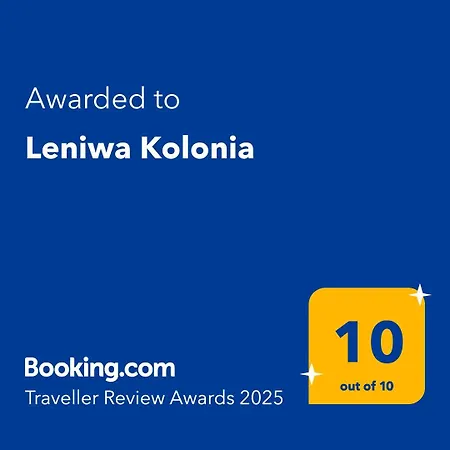 Hébergement de vacances Leniwa Kolonia